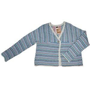 Tea Collection Traditional‎ Fair Isle Cardigan